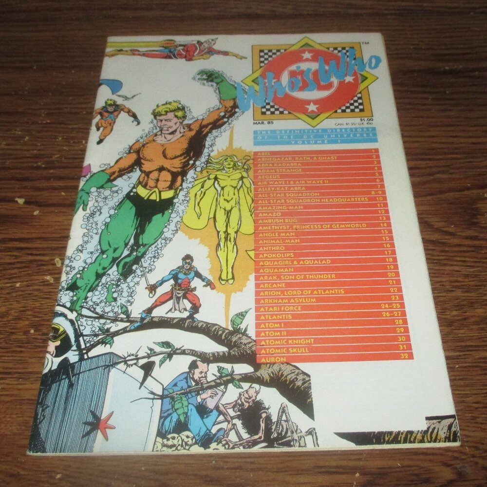 DC Comics Who's Who: The Definitive Directory - Volume 1 (DC Comics, 1985)